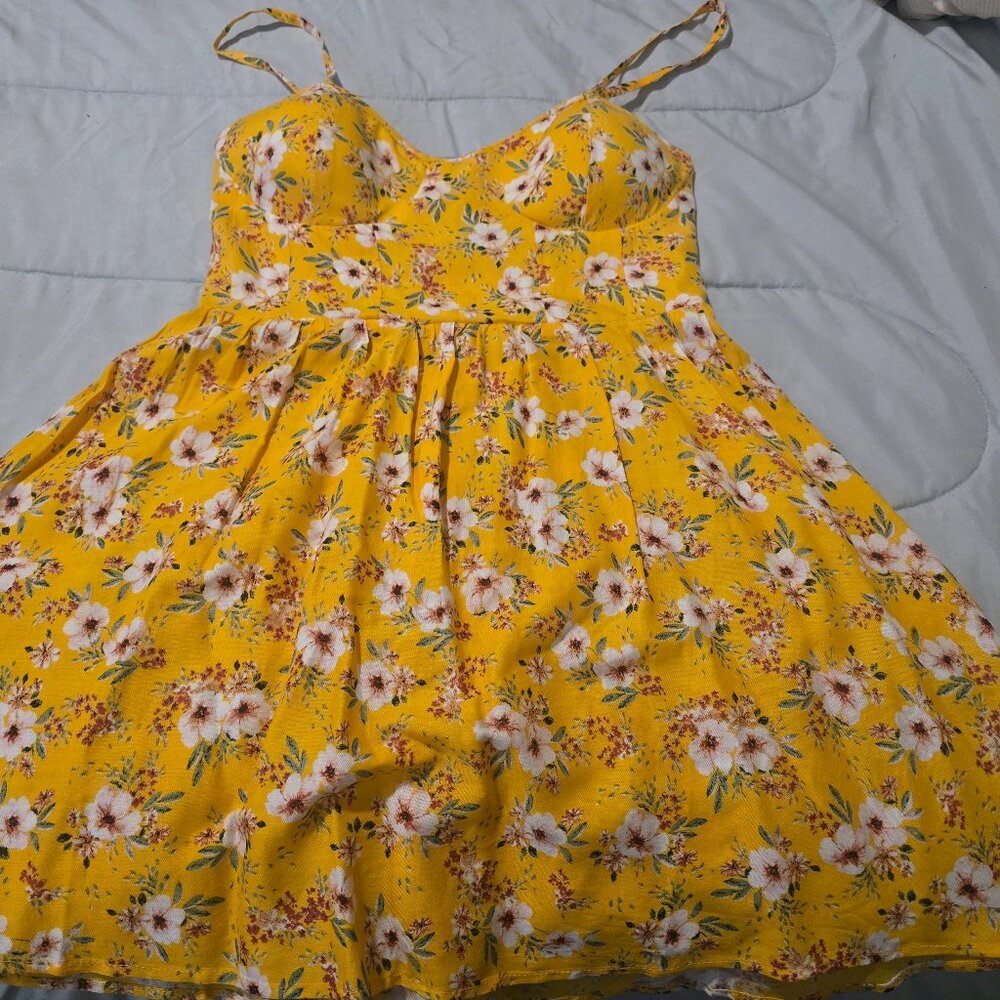 Yellow dress